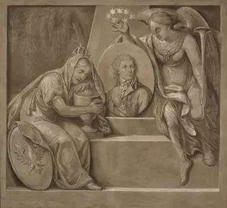 Kościuszko's Apotheosis, by Michał Stachowicz, unspecified, 1818