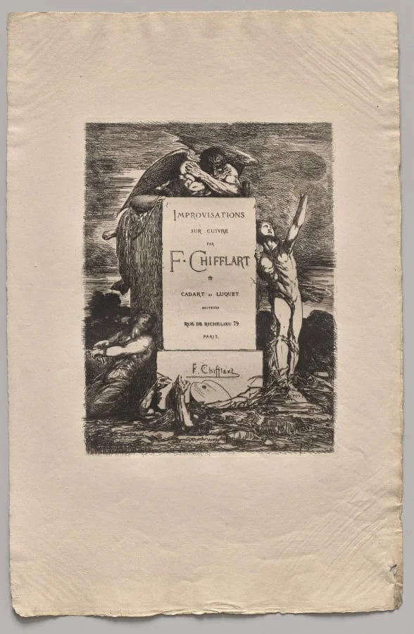 Frontispiece, detail