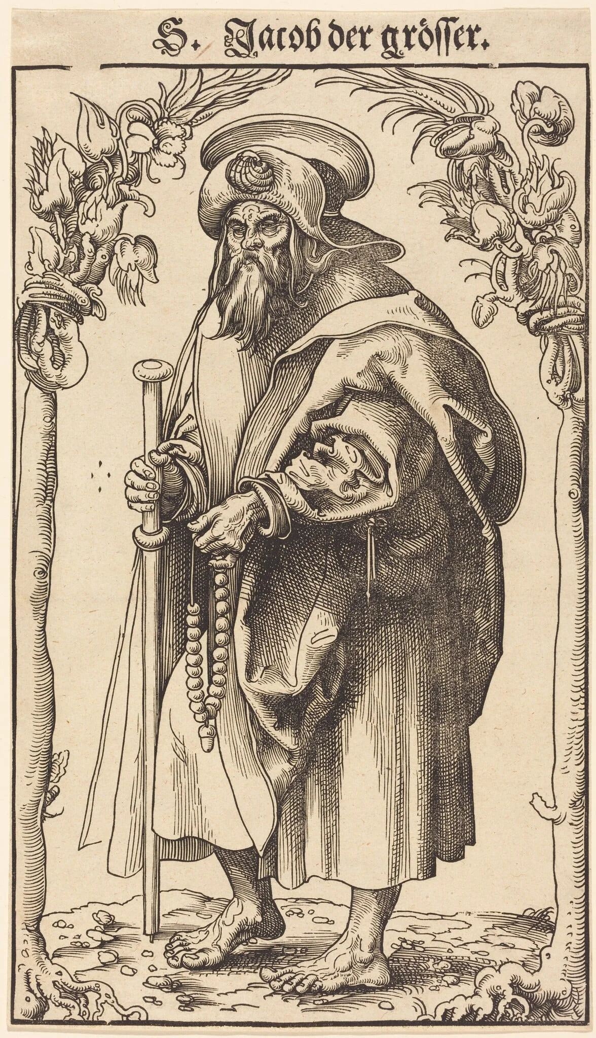 Saint James the Greater, detail