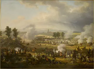 The Battle of Marengo, by Baron Lejeune Louis-François, oil, 1801