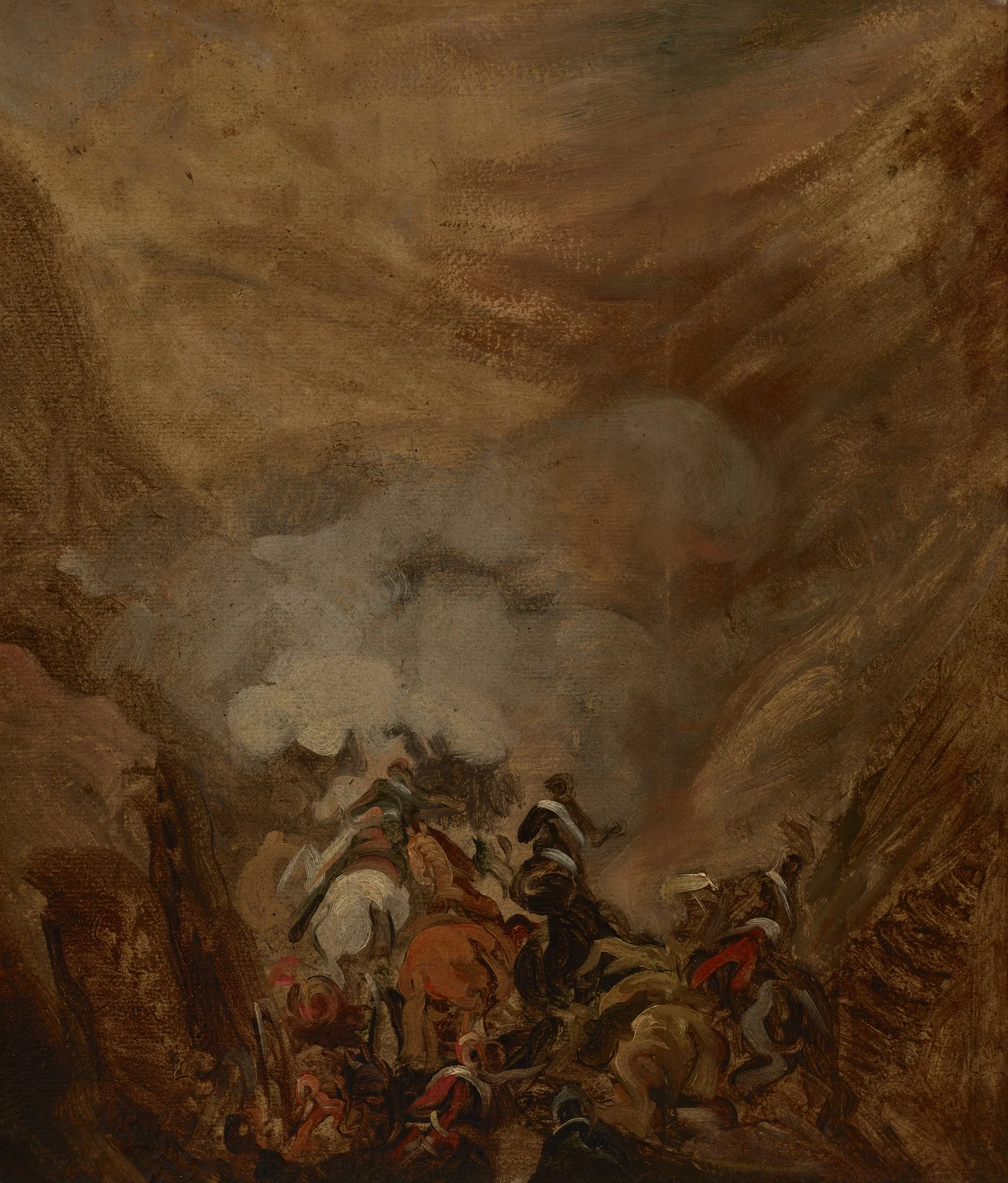 Charge in the Gorge of Somosierra, detail