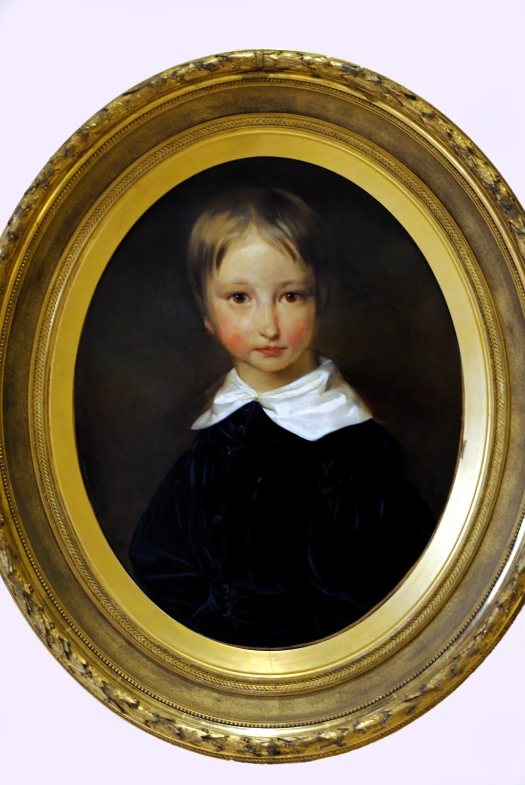 Portret van de jeugdige hertog van Brabant, by Égide Charles Gustave Wappers, oil, 1840