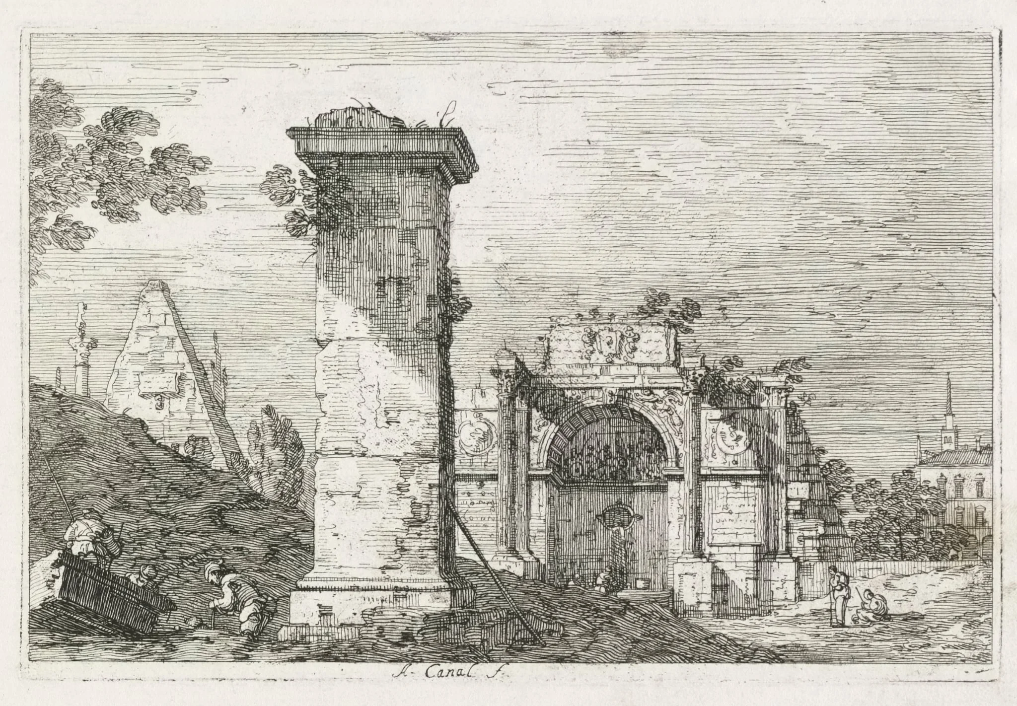 Views: Le Pilier isolè, detail