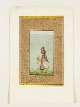 Untitled, by Muhammad Ahmad, paint, 1731
