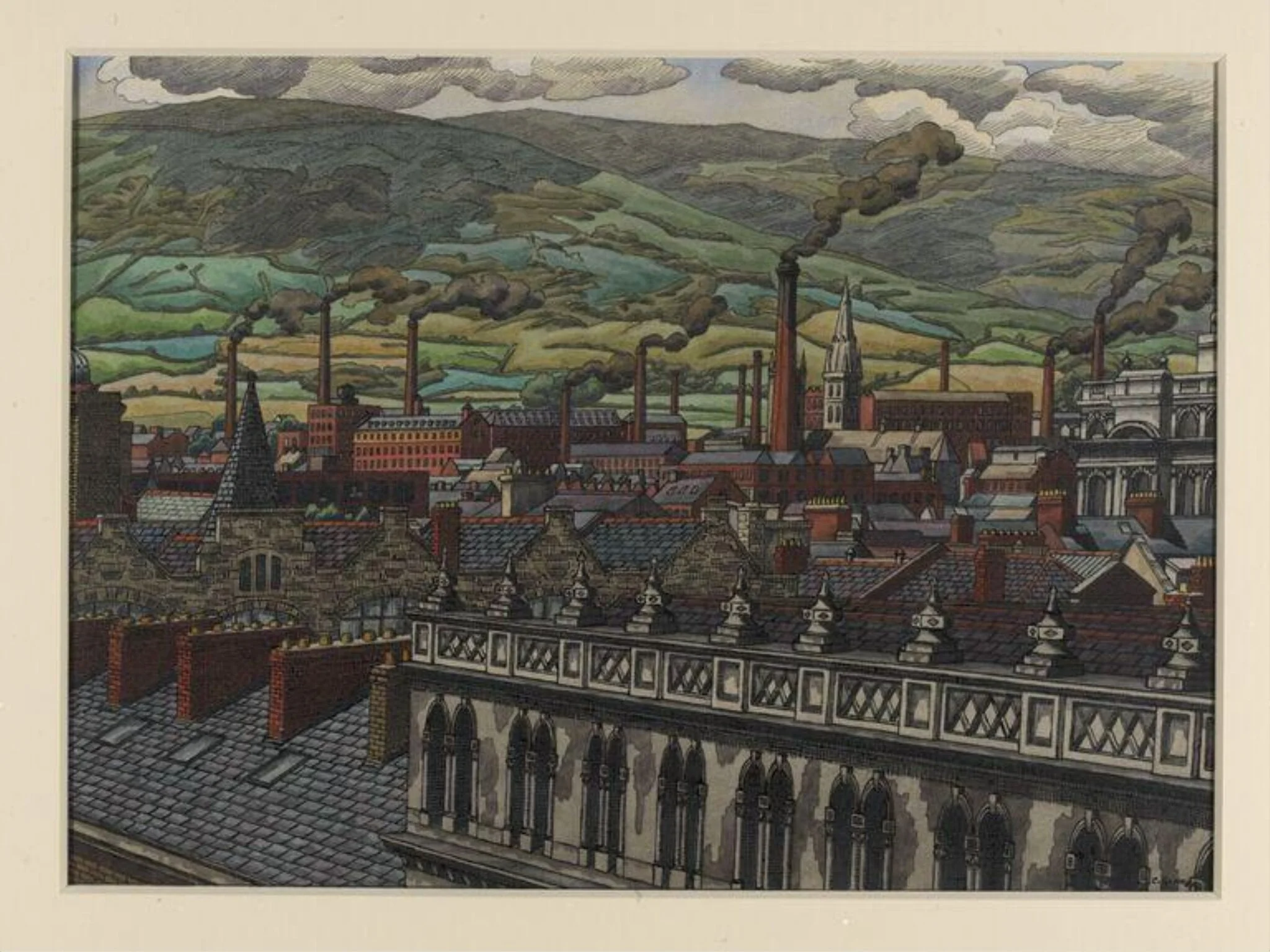 Portrait of Belfast, detail