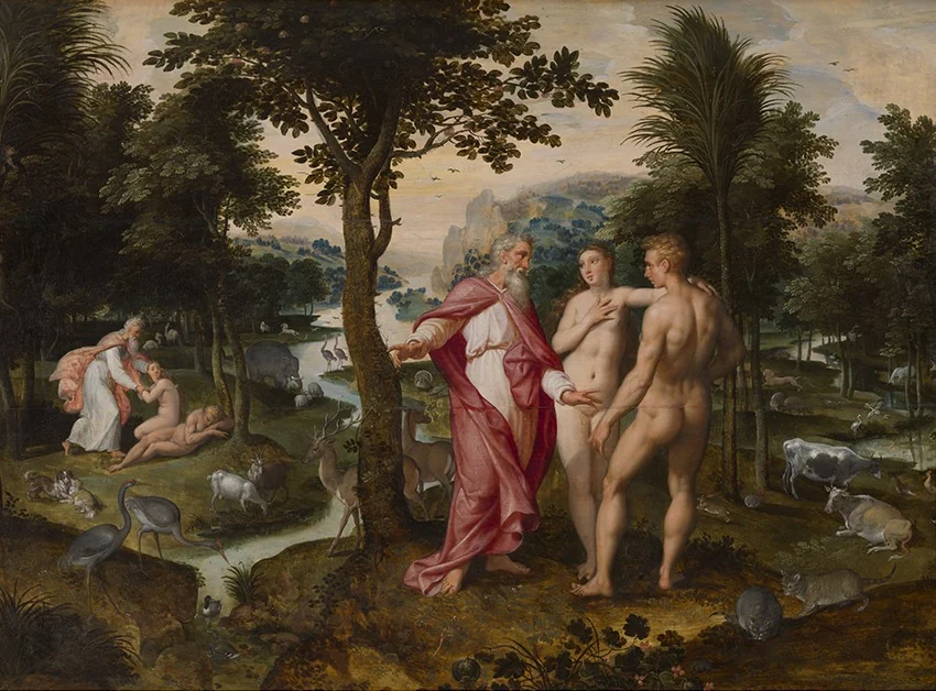 The Garden of Eden, detail