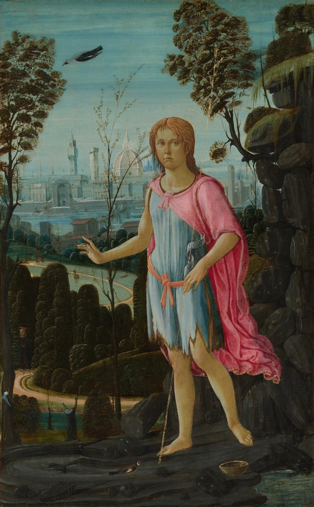 Saint John the Baptist, detail