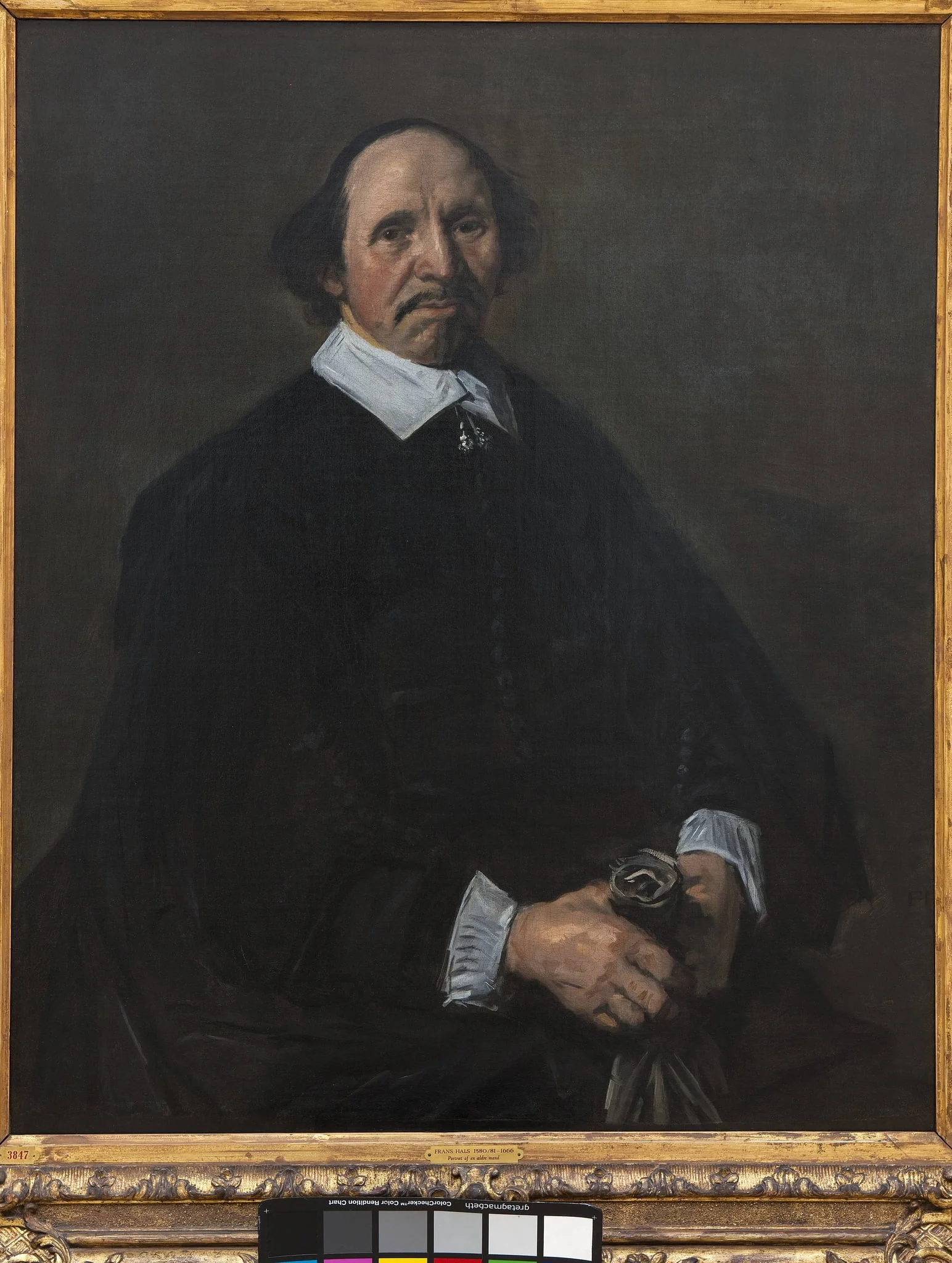 Portrait of a Man, detail