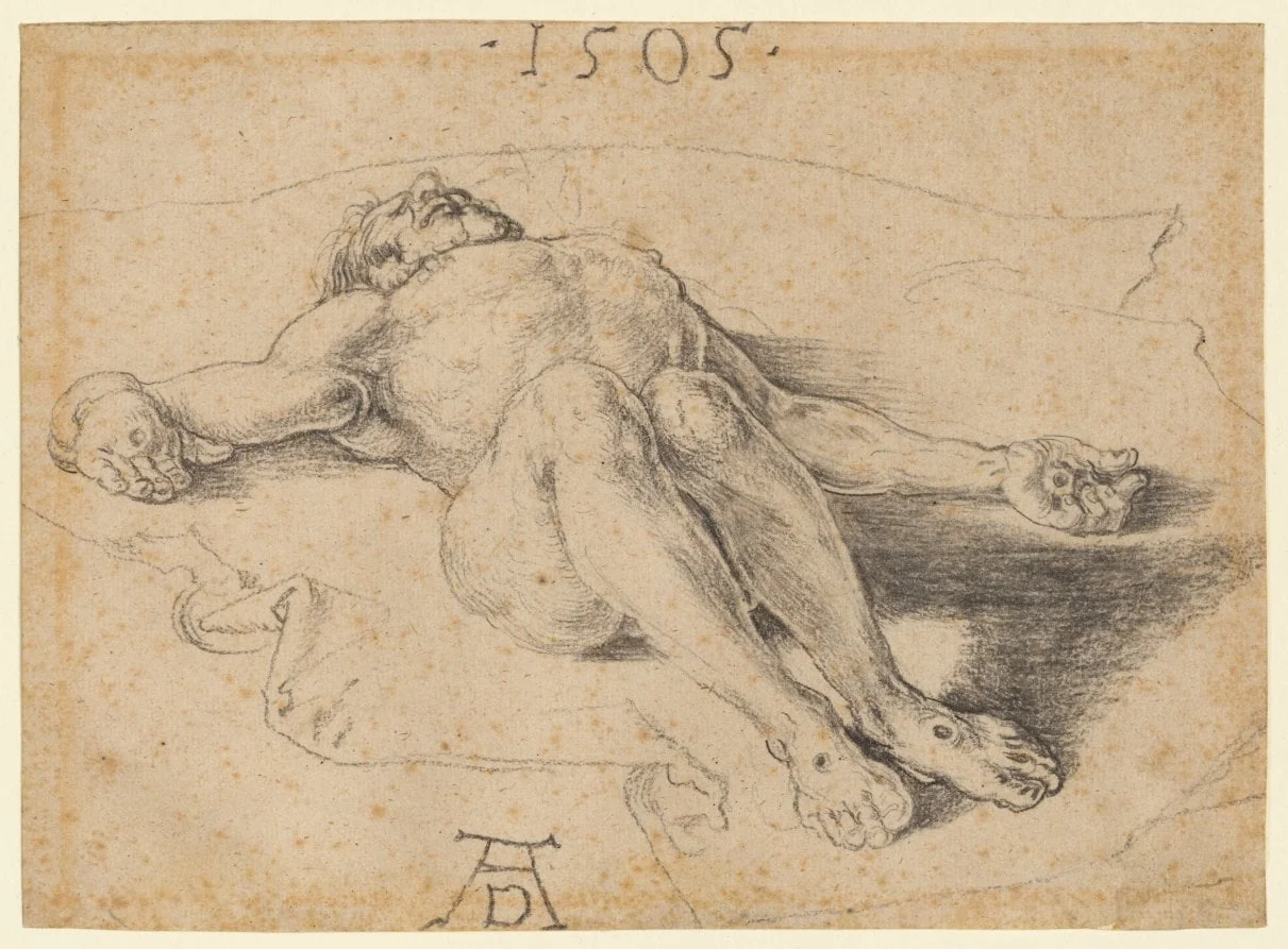 The Dead Christ, detail