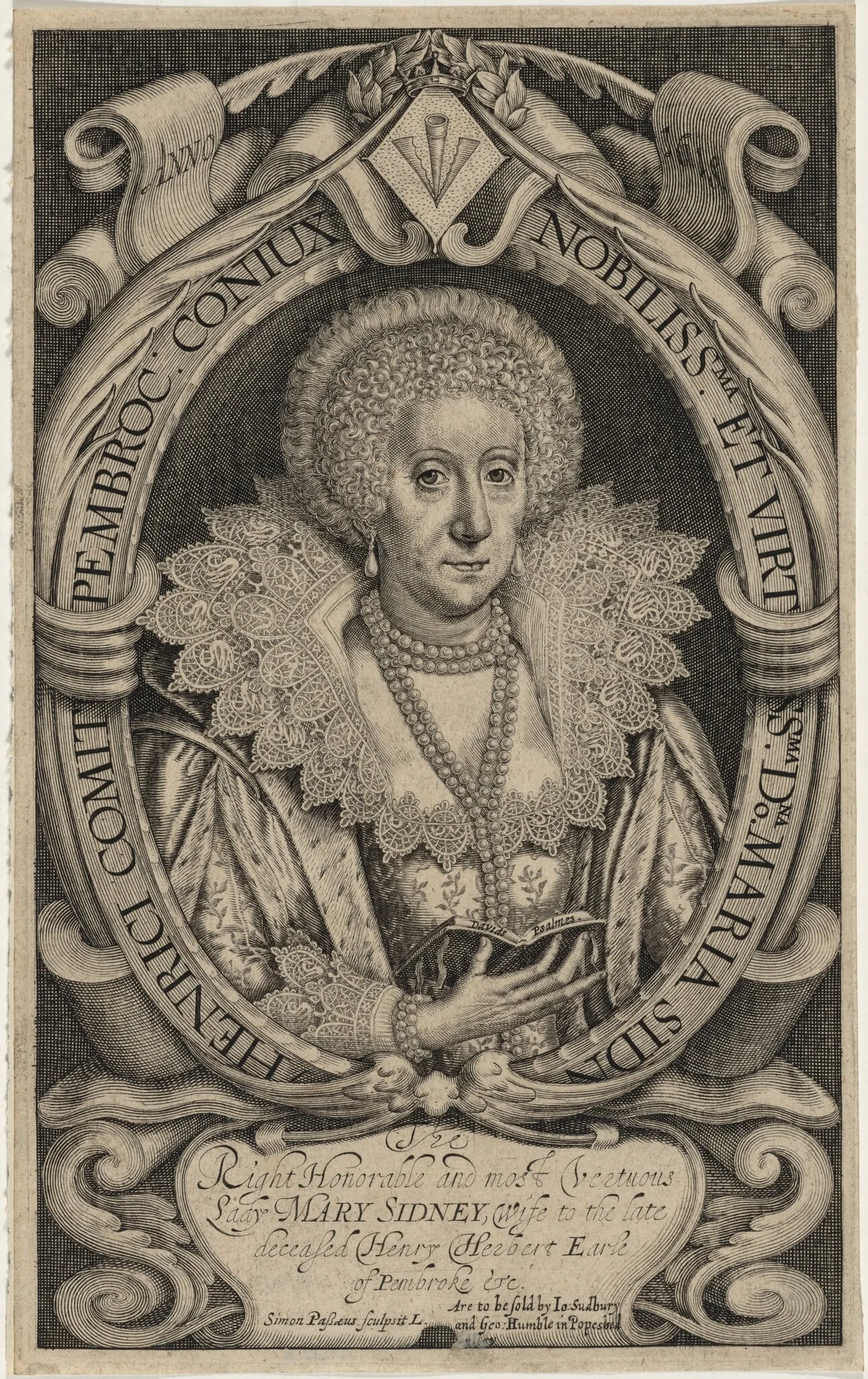 Mary Sidney, Countess of Pembroke, detail