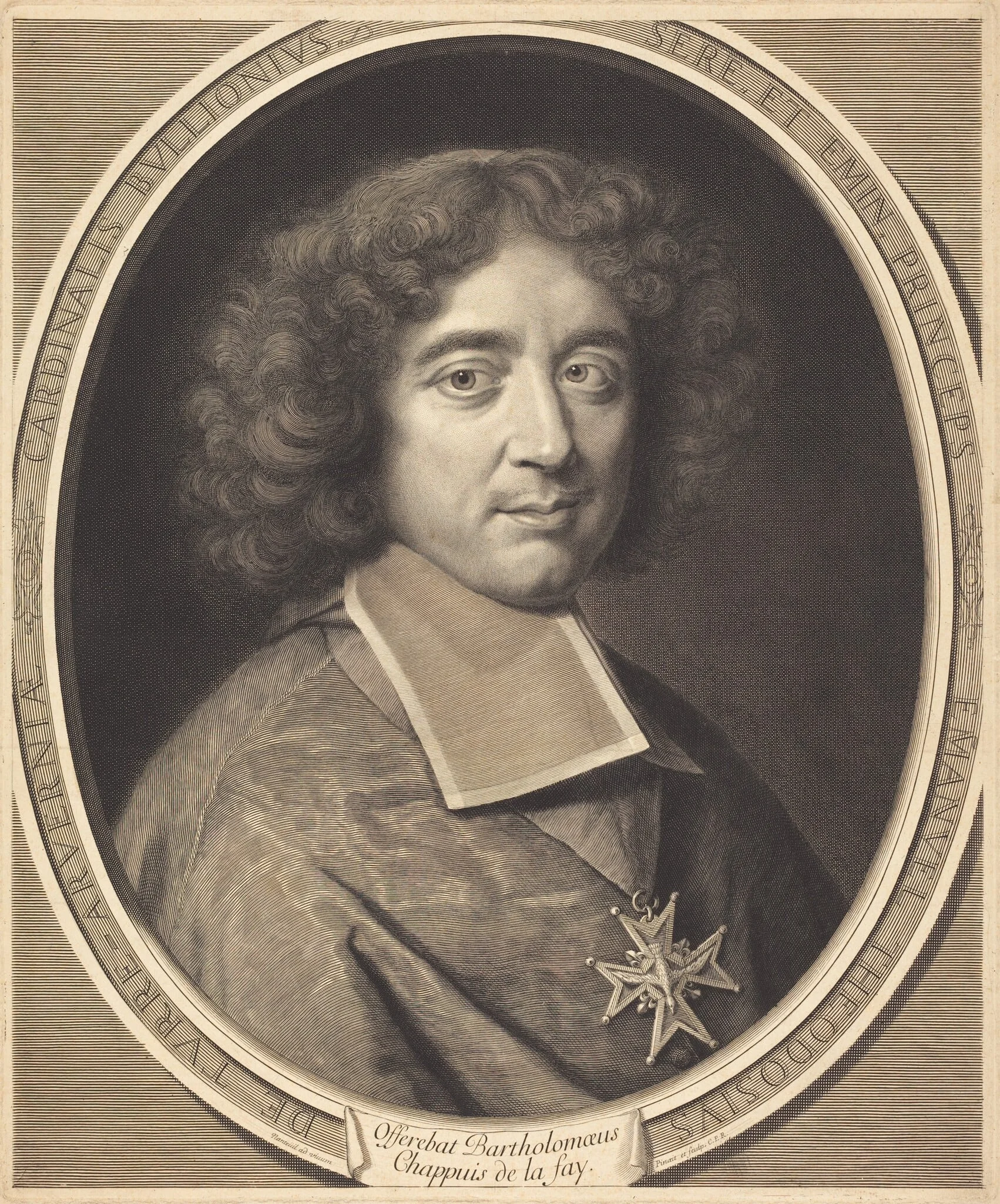 Cardinal de Bouillon, detail