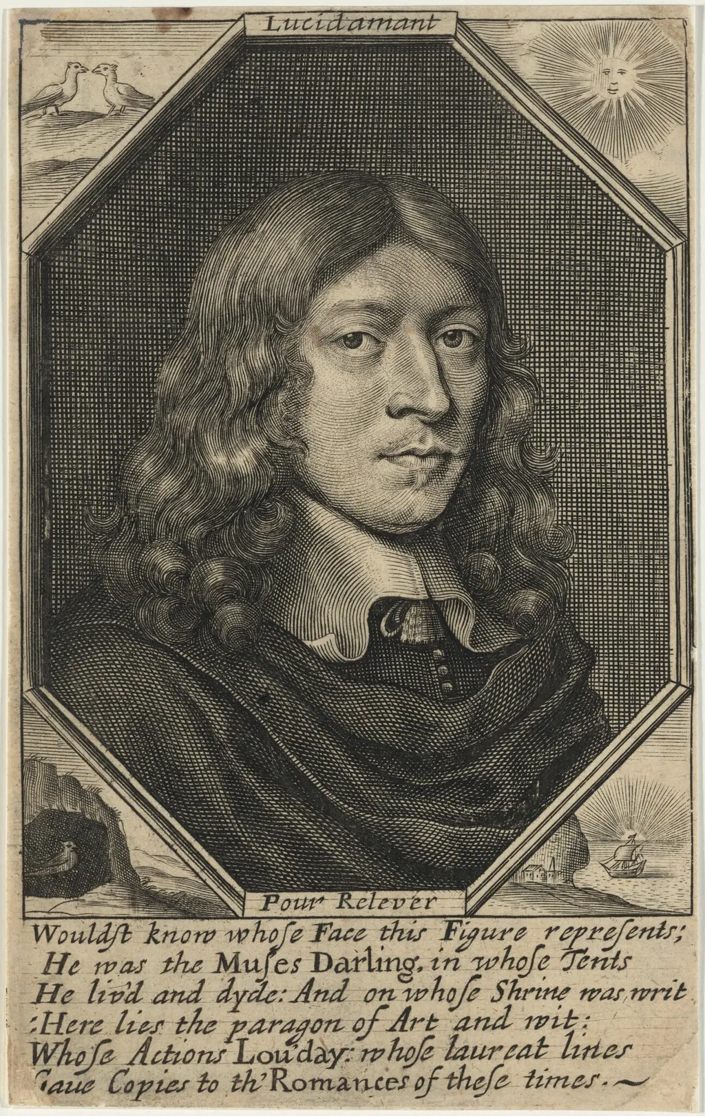 Robert Loveday, by William Faithorne, ink, 1659