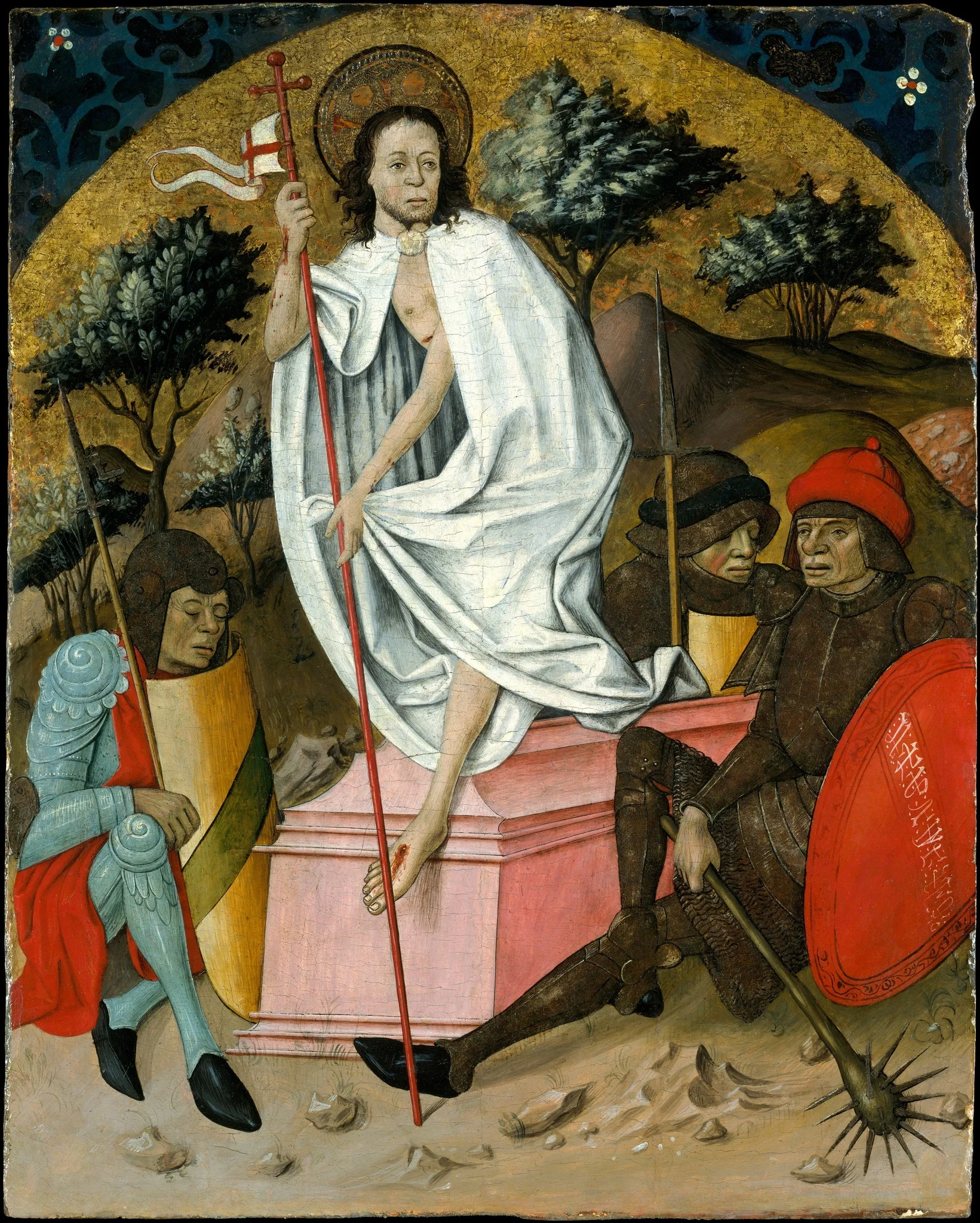 The Resurrection, detail