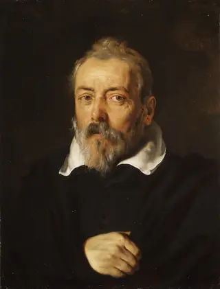Portrait of Frans Francken I (1542–1616), by Anthony van Dyck, oil, 1630