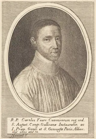 Charles Faure, by Robert Nanteuil, ink, 1648