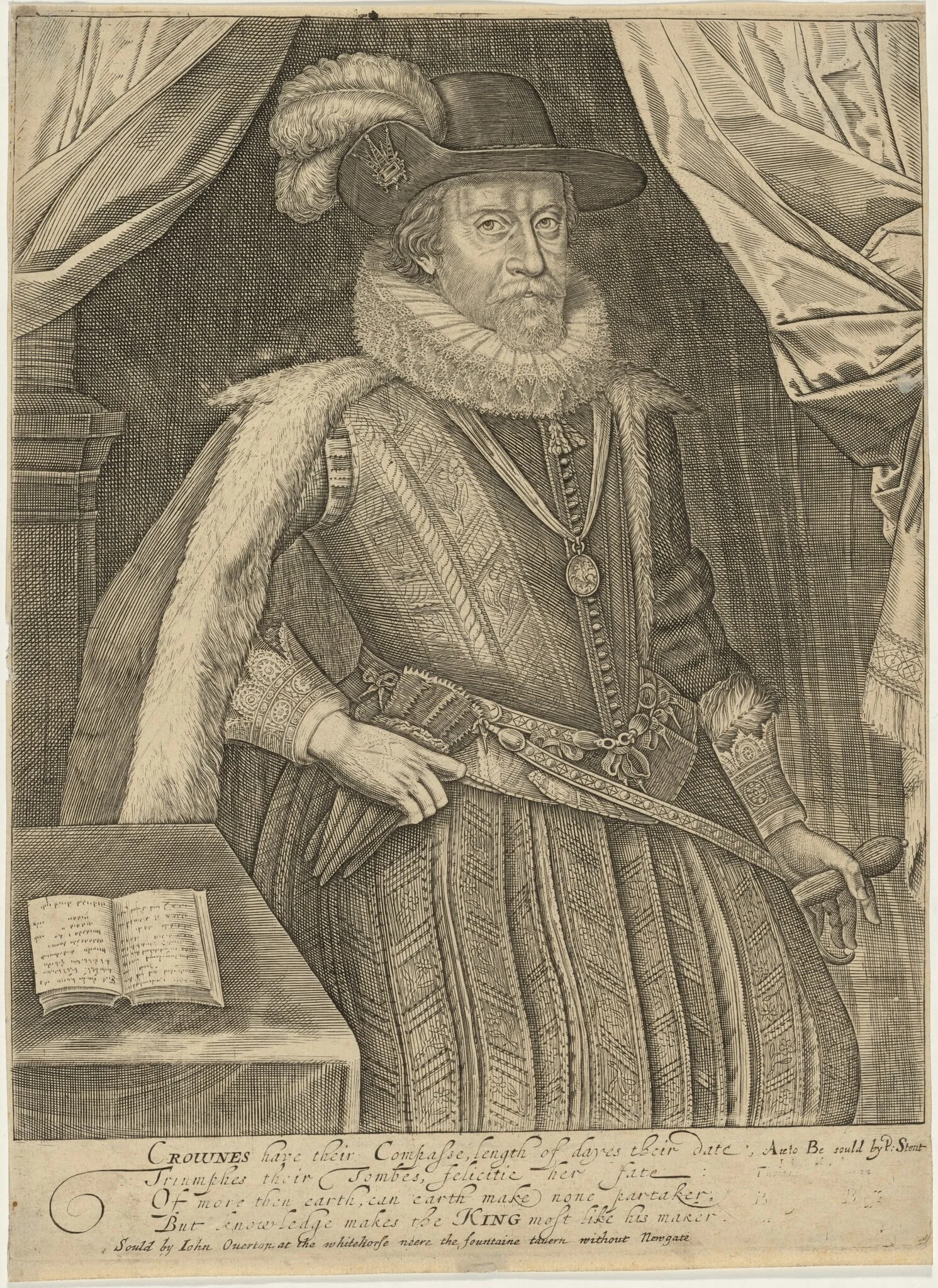 James I, detail