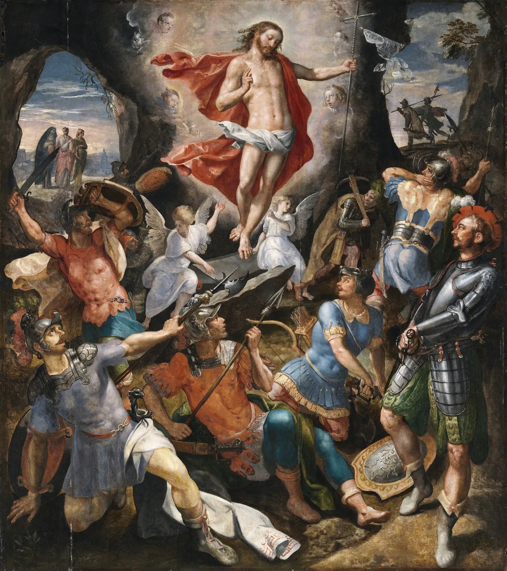 The Resurrection of Christ, by Maerten de Vos, unspecified, 1564
