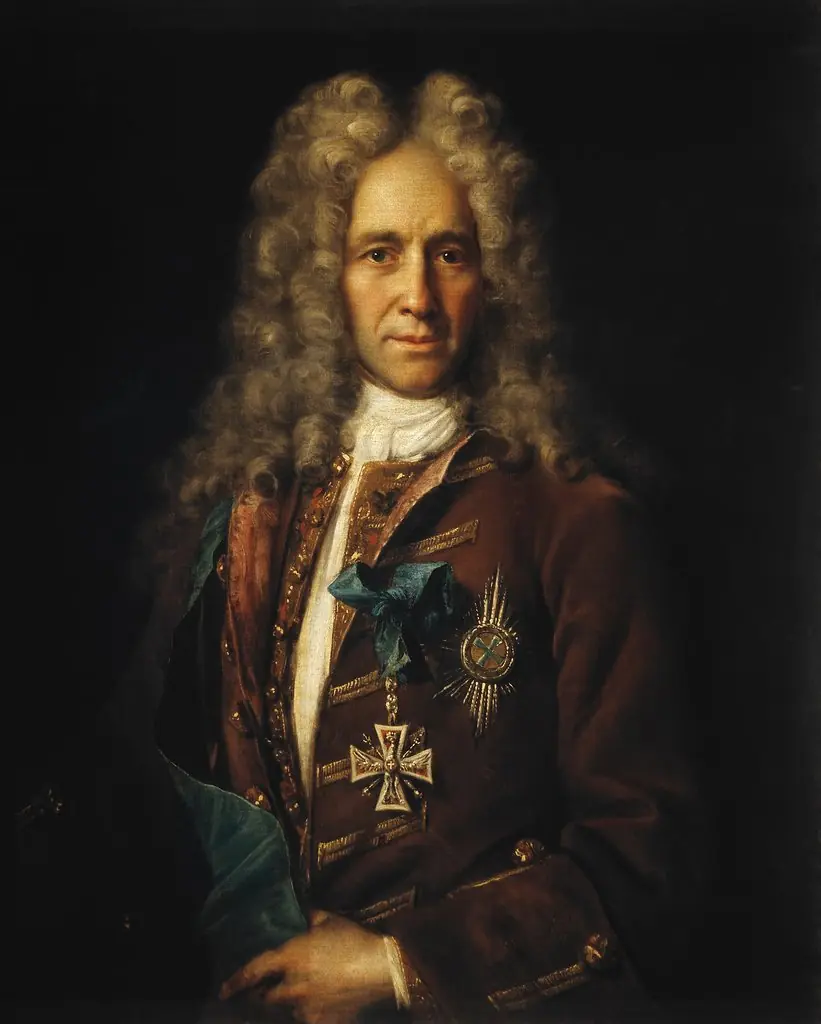 Portrait of Count G.I.Golovkin, by Ivan Nikitich Nikitin, oil, 1720