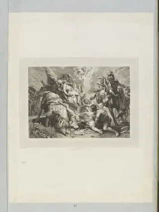 The Conversion of Saul, by John Charles Bromley, 1850