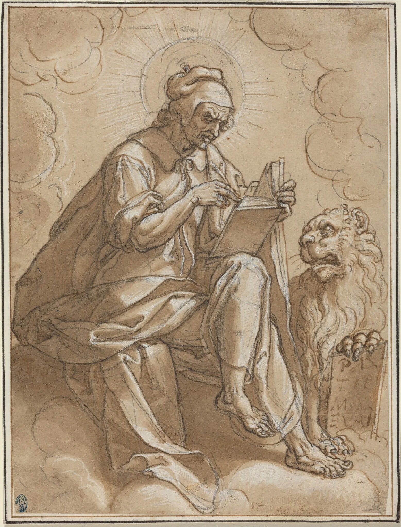 Saint Mark the Evangelist, detail