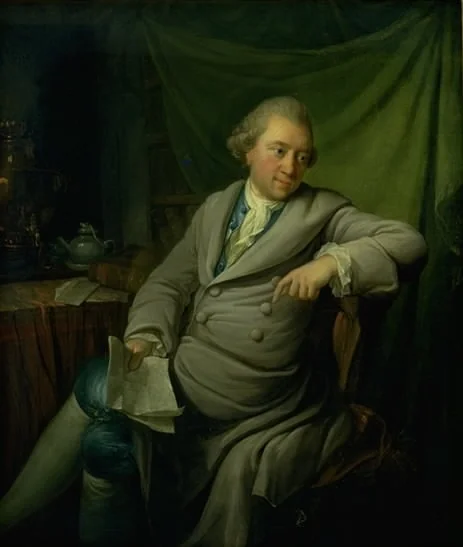 Postdirektør, justitsråd Johan Georg Pauli, detail