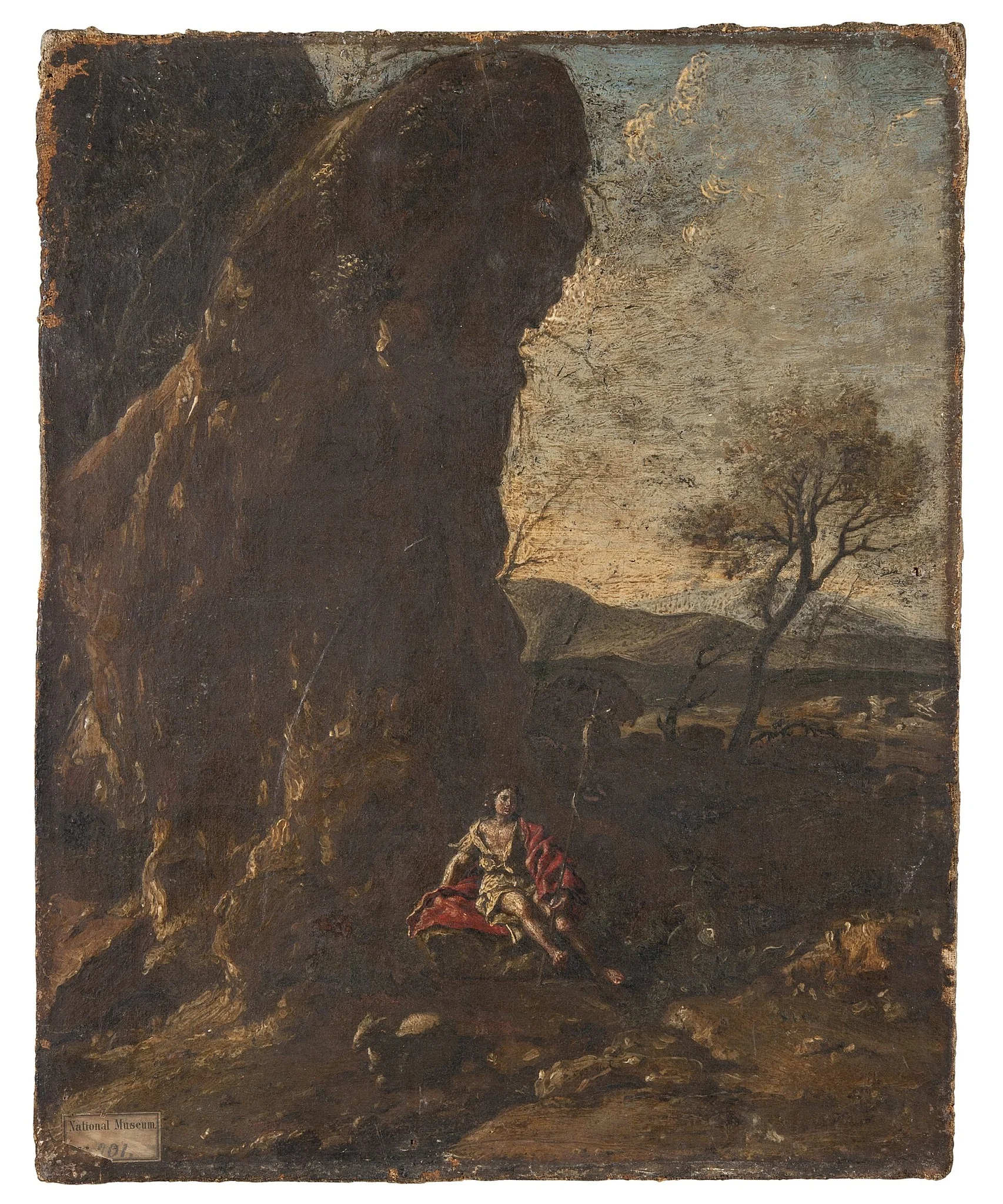 John the Baptist, detail