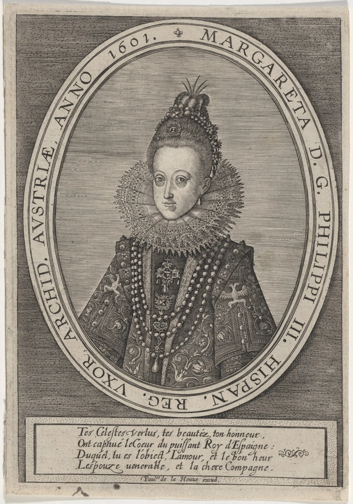 Margaret, Wife of Philip III of Spain, detail