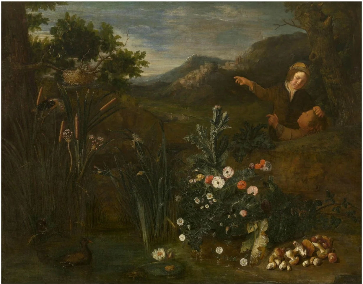 The Bird's Nest, detail