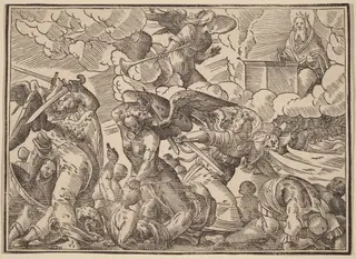 The Four Horsemen of the Apocalypse, by Christoph Murer, ink, 1630