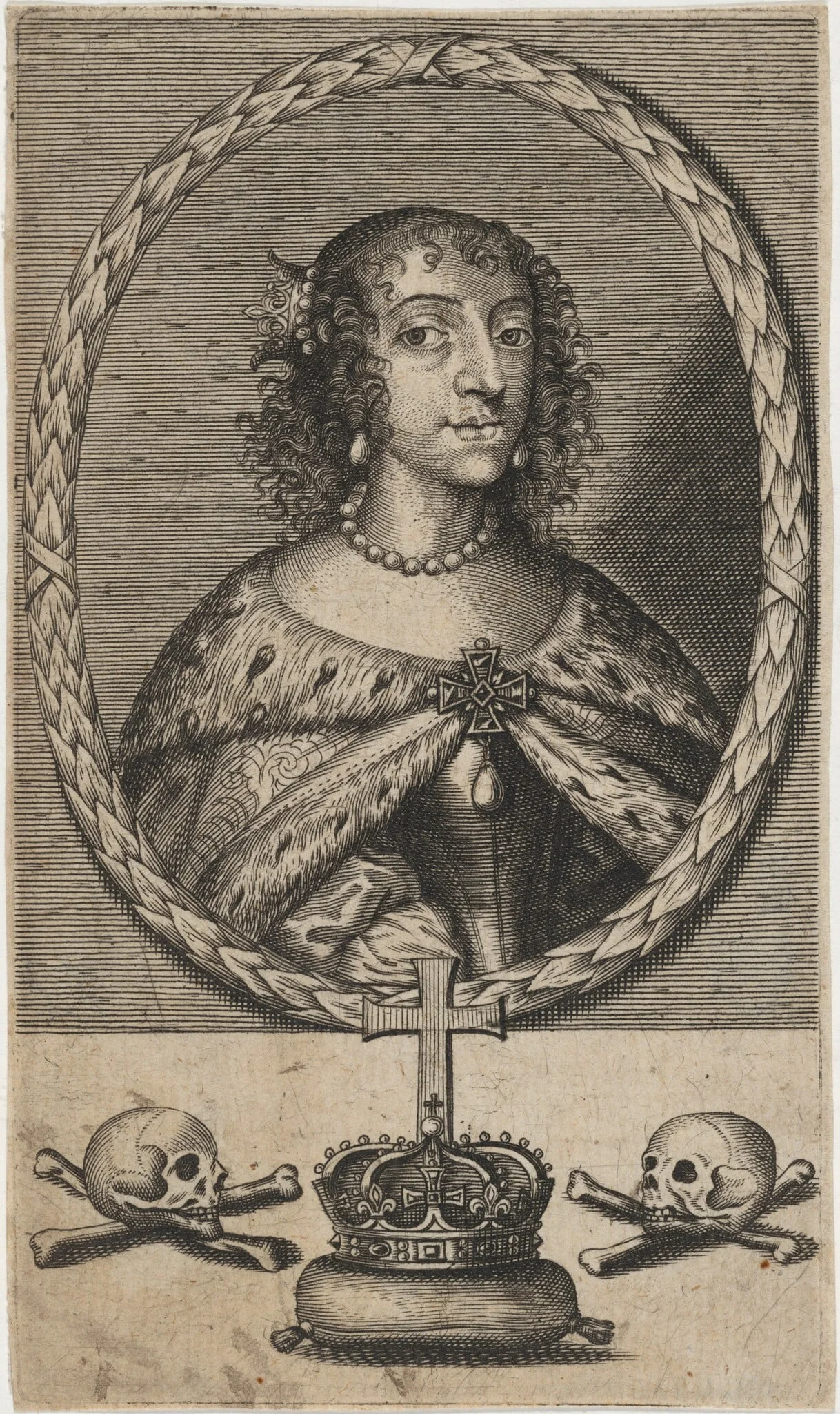 Henrietta Maria, detail