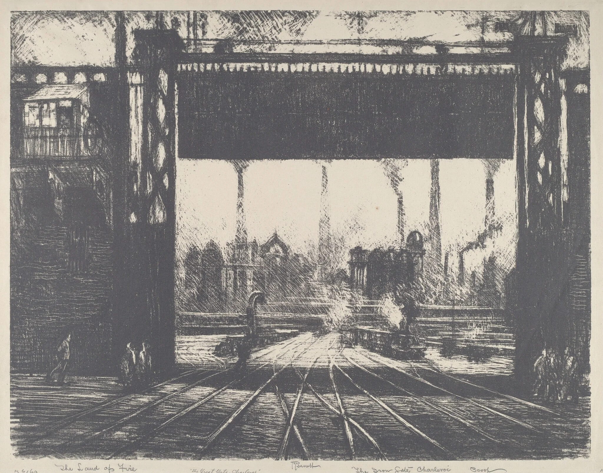 The Iron Gate, Charleroi, detail