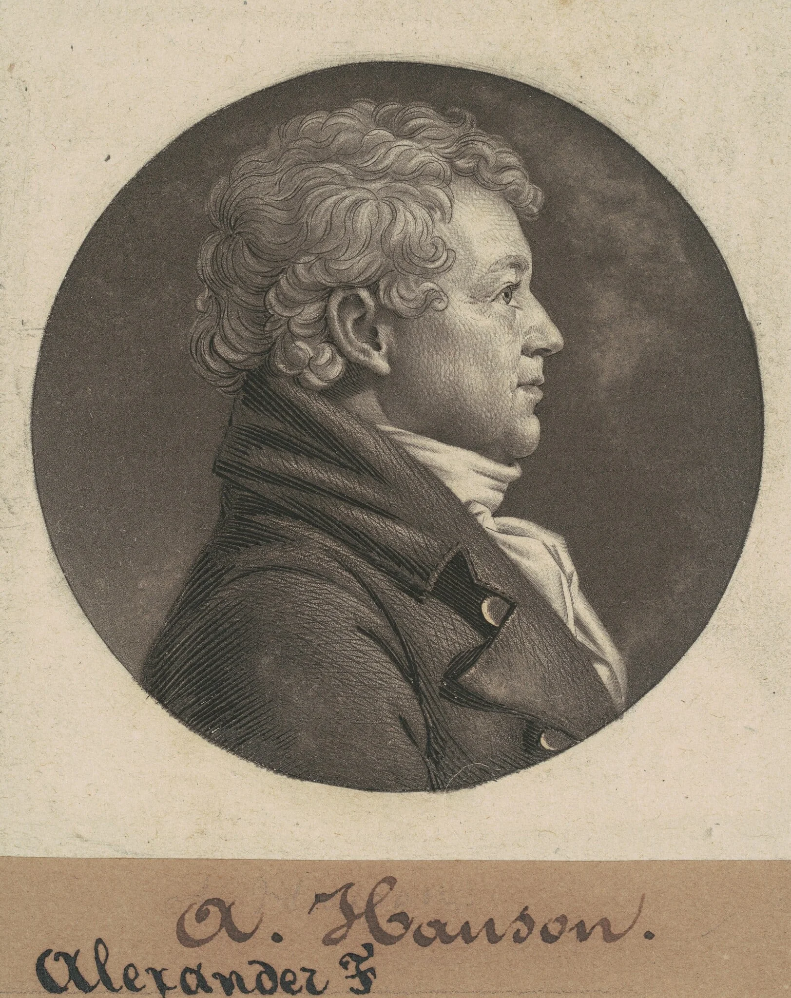 Alexander Contee Hanson, detail