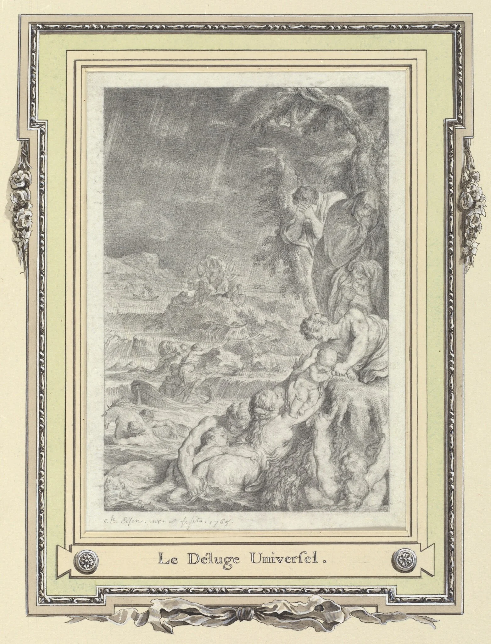 The Great Flood, detail