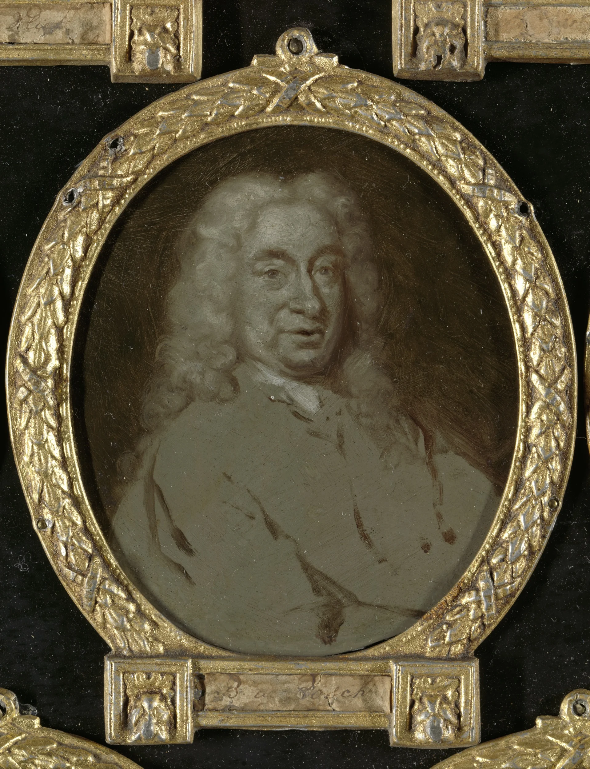 Portrait of Hendrik van der Zande, Jurist and Dramatic Poet in Amsterdam, detail