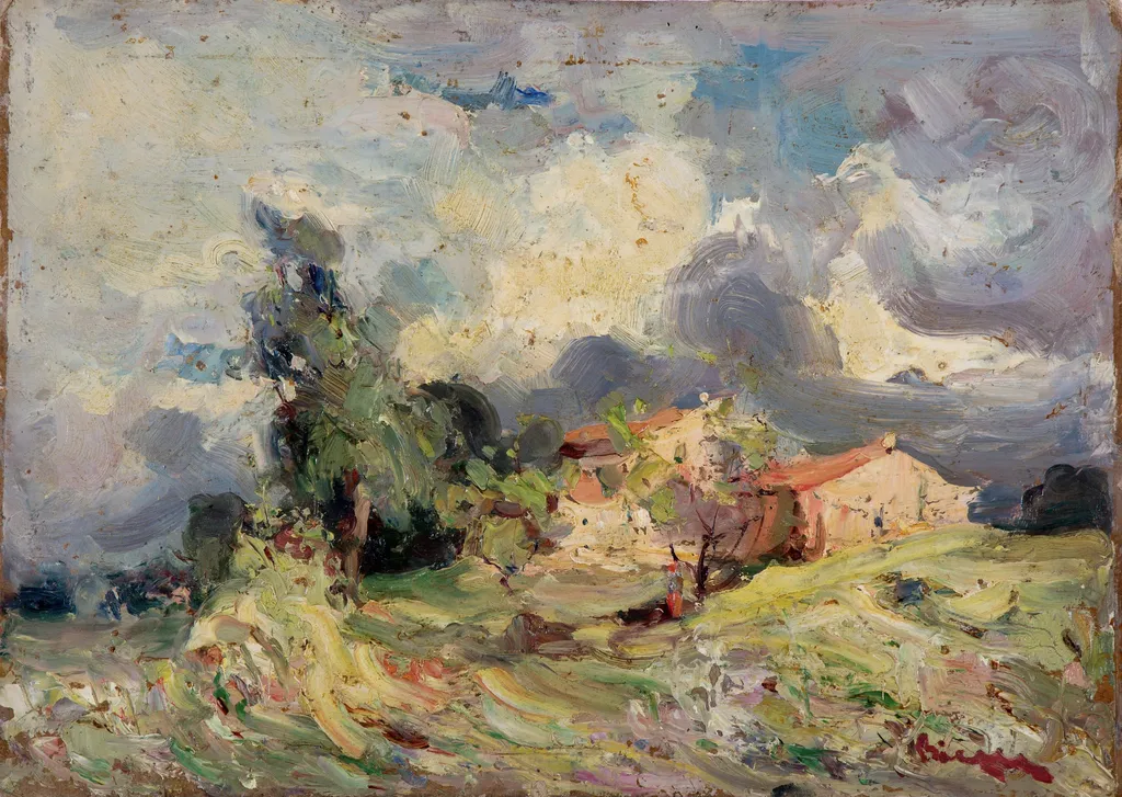 Peisaj în furtună, by Aurel Băeșu, unspecified, 1850