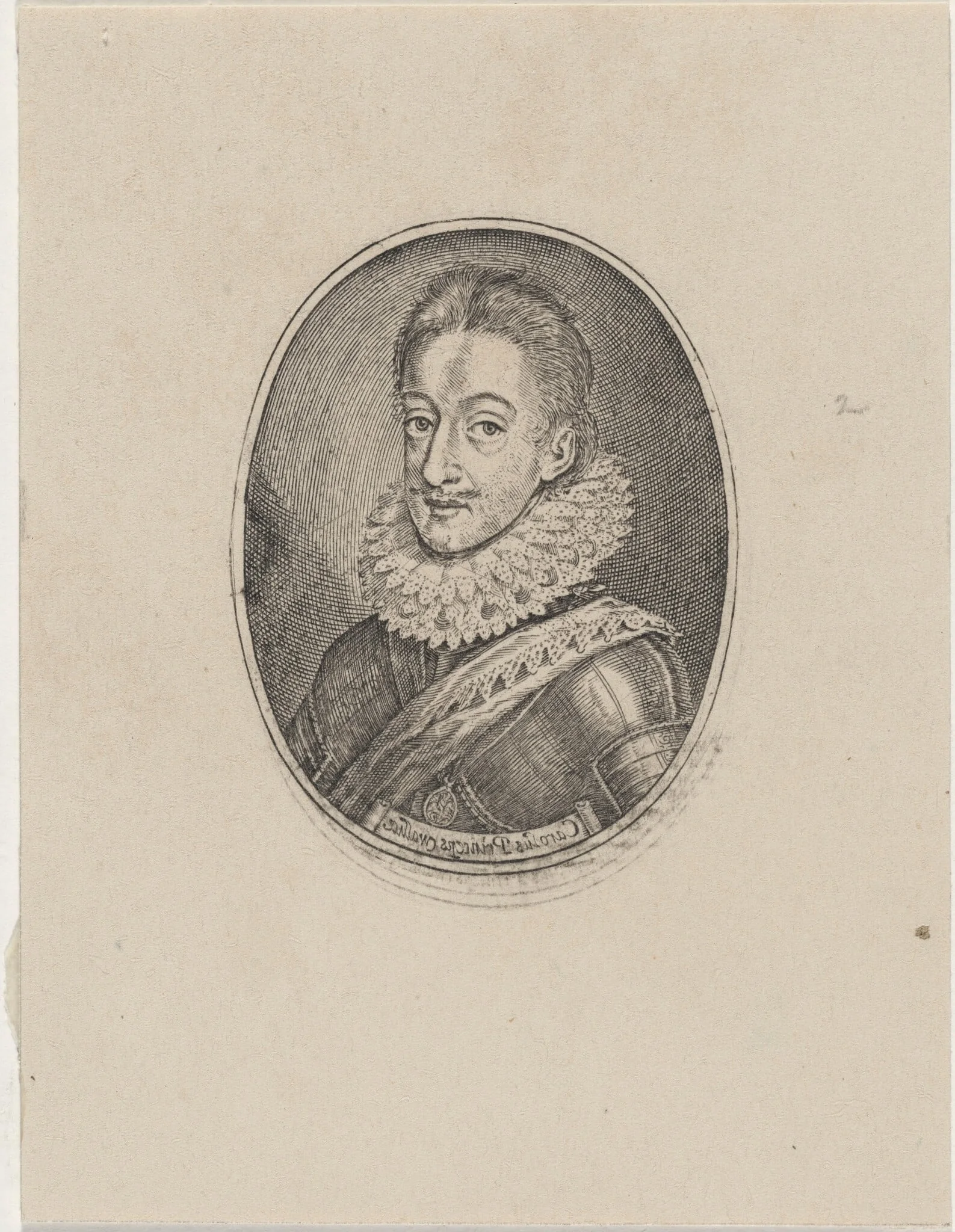 Charles I, King of England, detail
