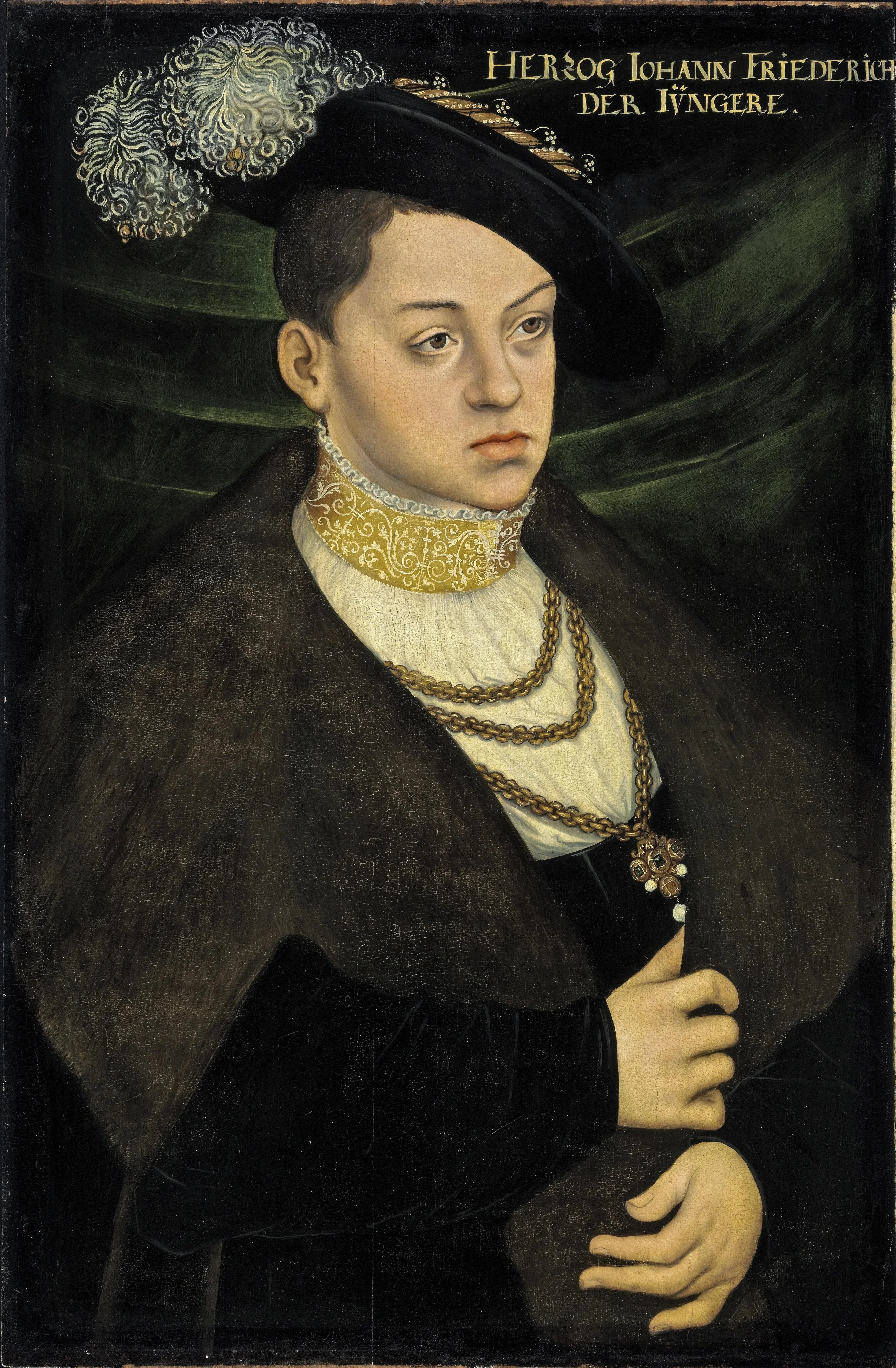 Johann Ernst, Duke of Saxe-Coburg, detail