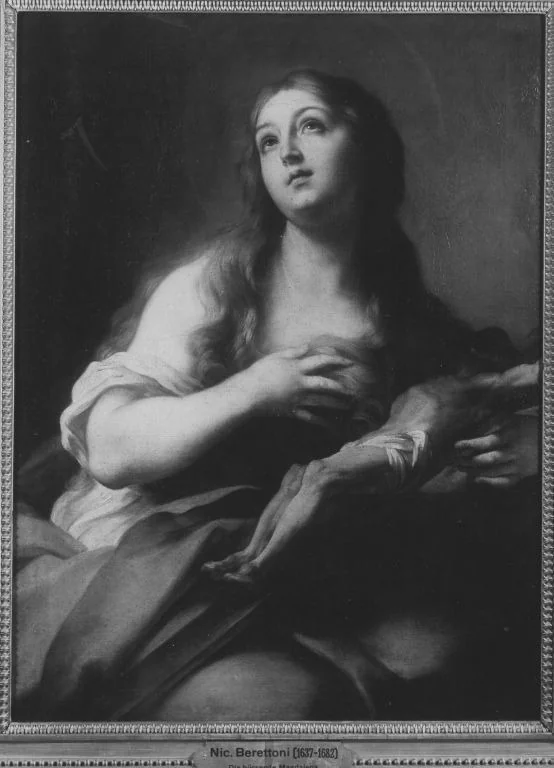 Die büßende Maria Magdalena (?), detail