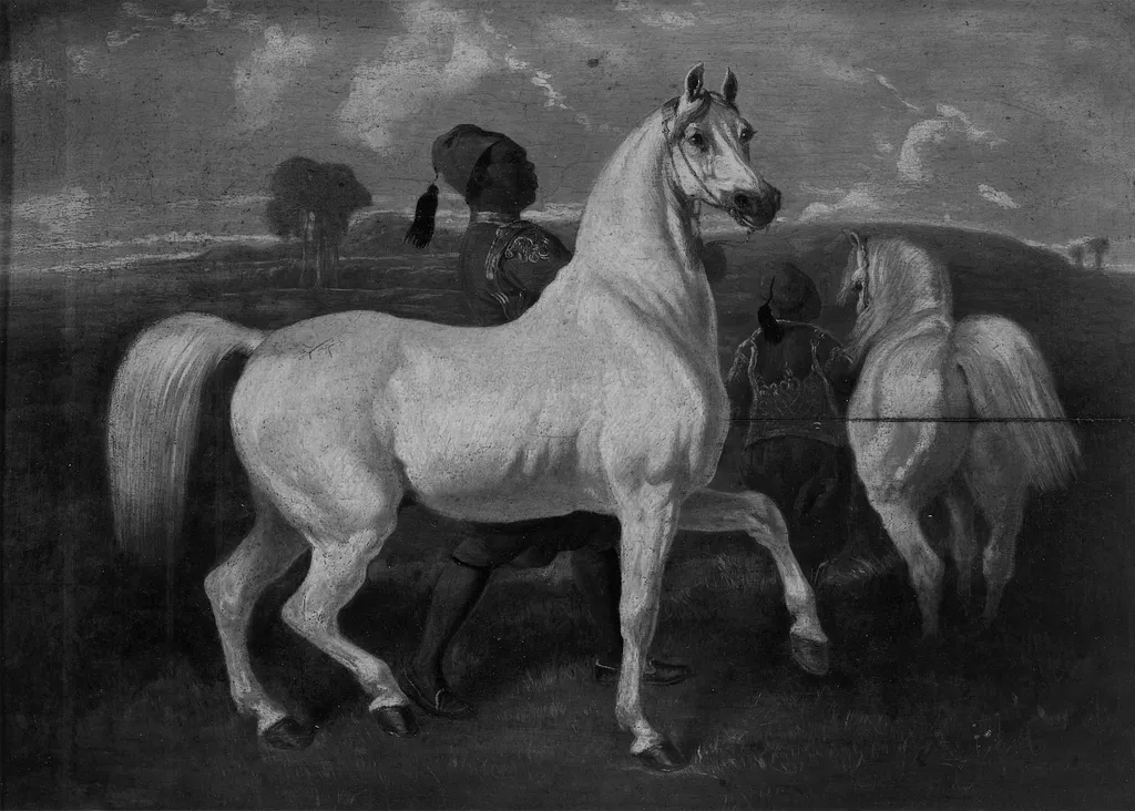 Arabian Horses, by Eugène Fromentin, unspecified, 1850