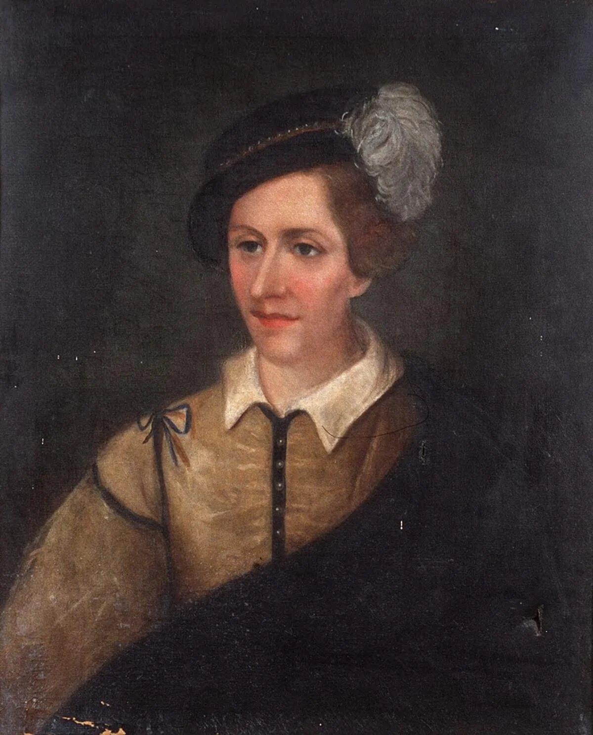 Mrs Florentina Hughes of Northop Hall, detail