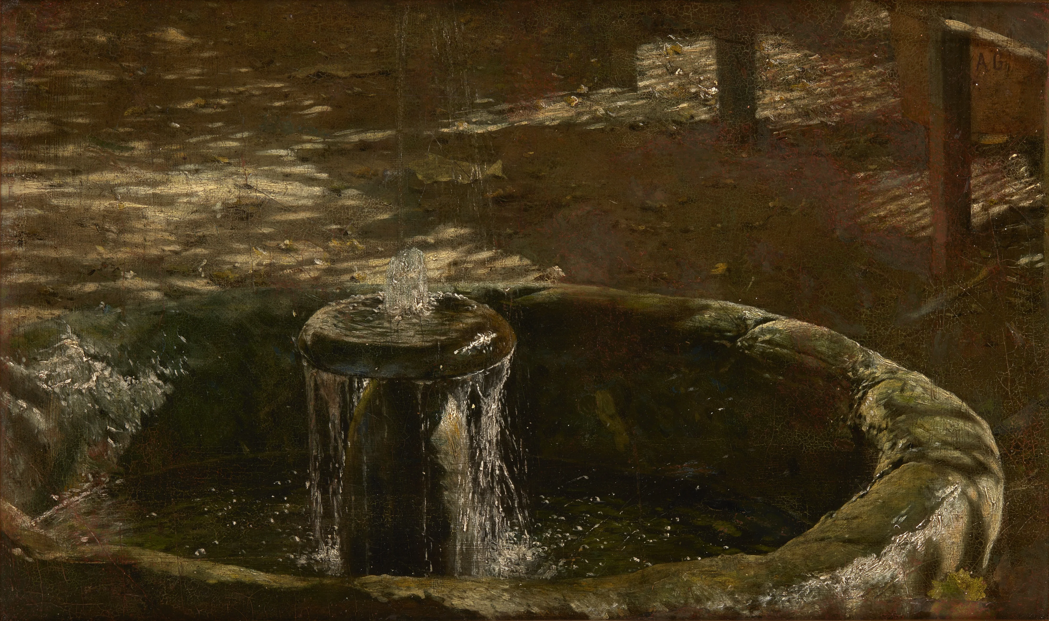 Fountain, detail