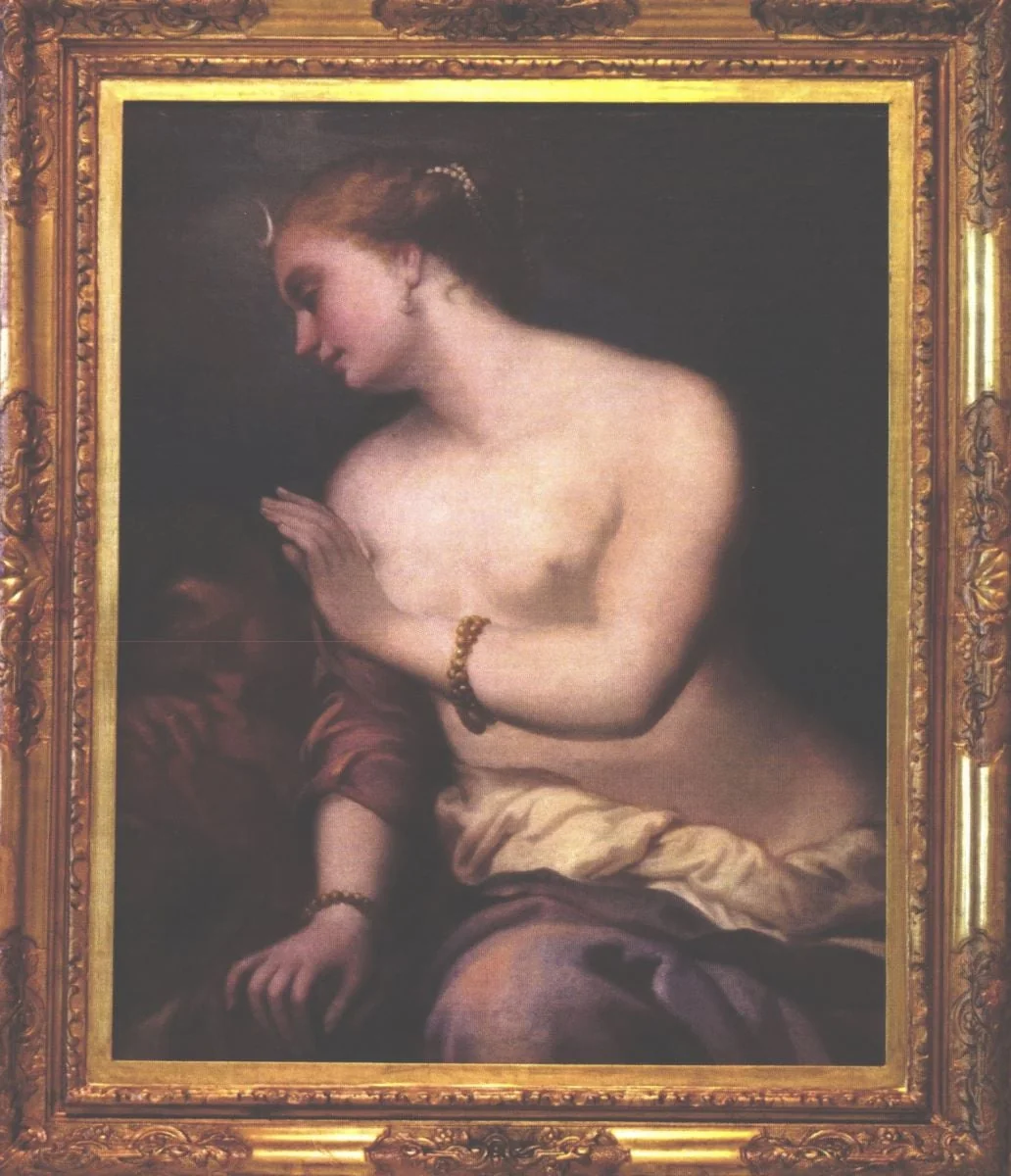 Diana și Endymion, detail