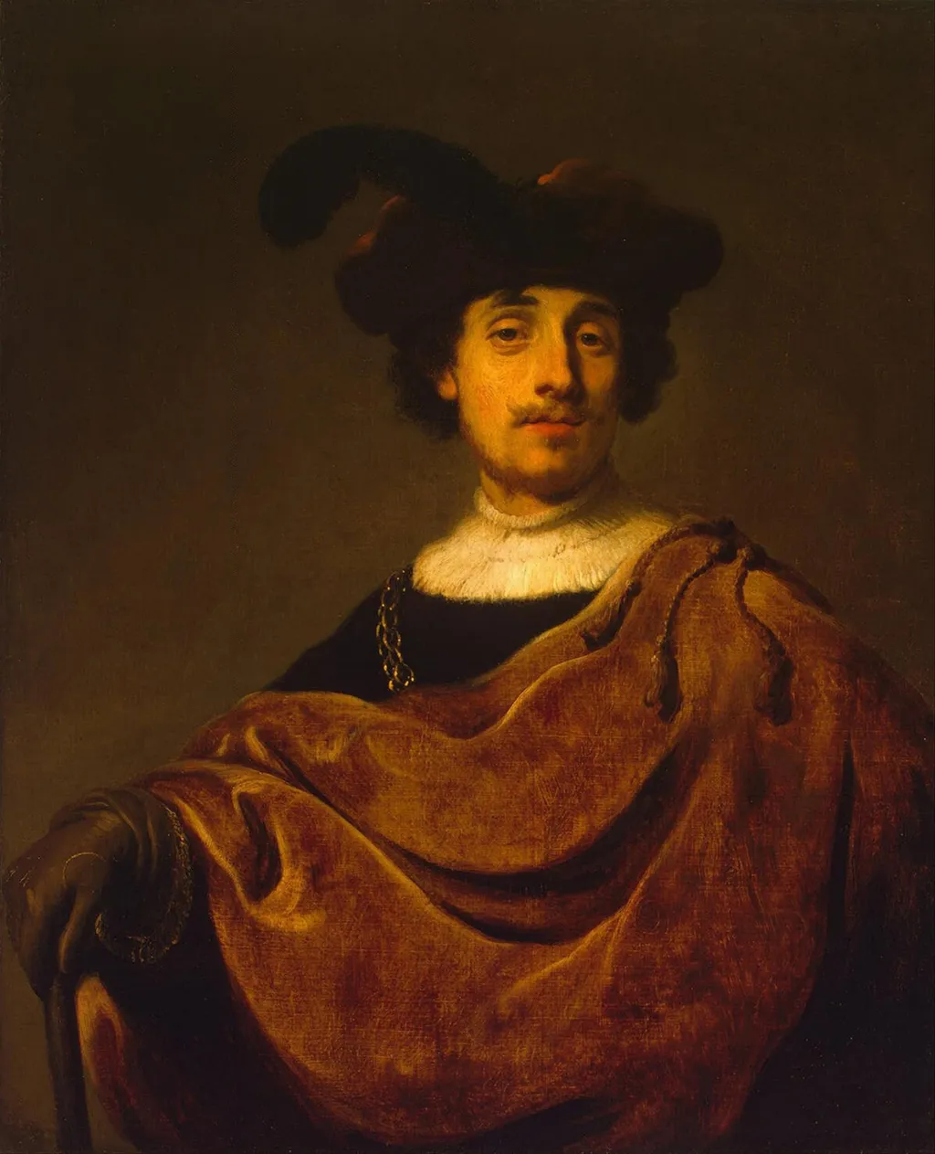 Portrait of a Young Man in a Fancy Dress, by Jacob Adriaensz Backer, oil, 1634