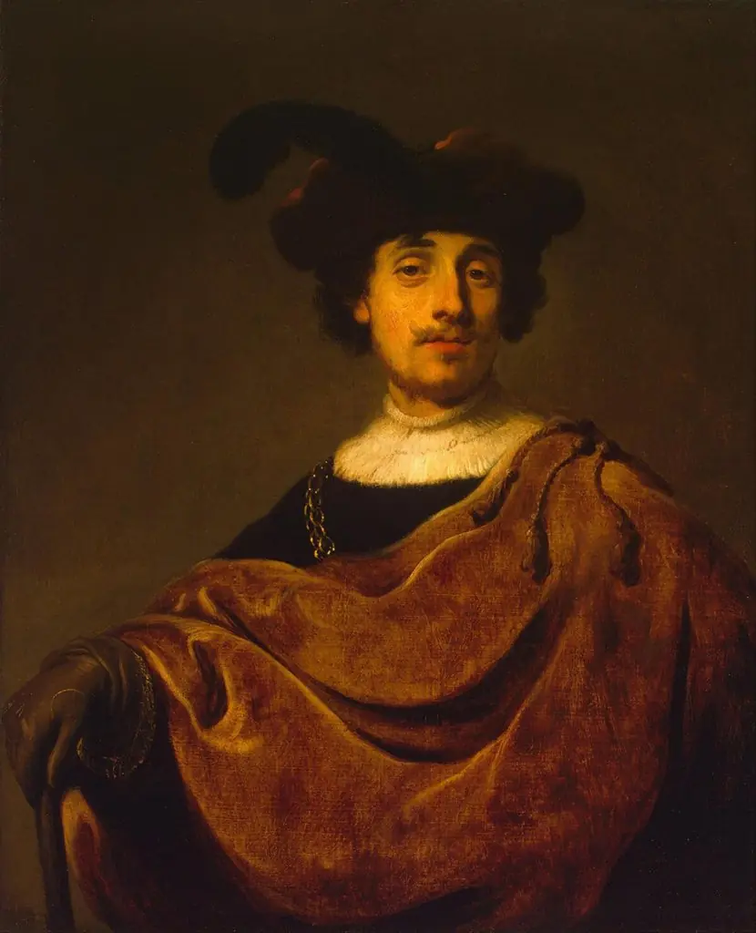Portrait of a Young Man in a Fancy Dress, by Jacob Adriaensz Backer, oil, 1634