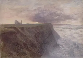 Wind of the Eastern Sea, by Alfred William Hunt, watercolor, 1888