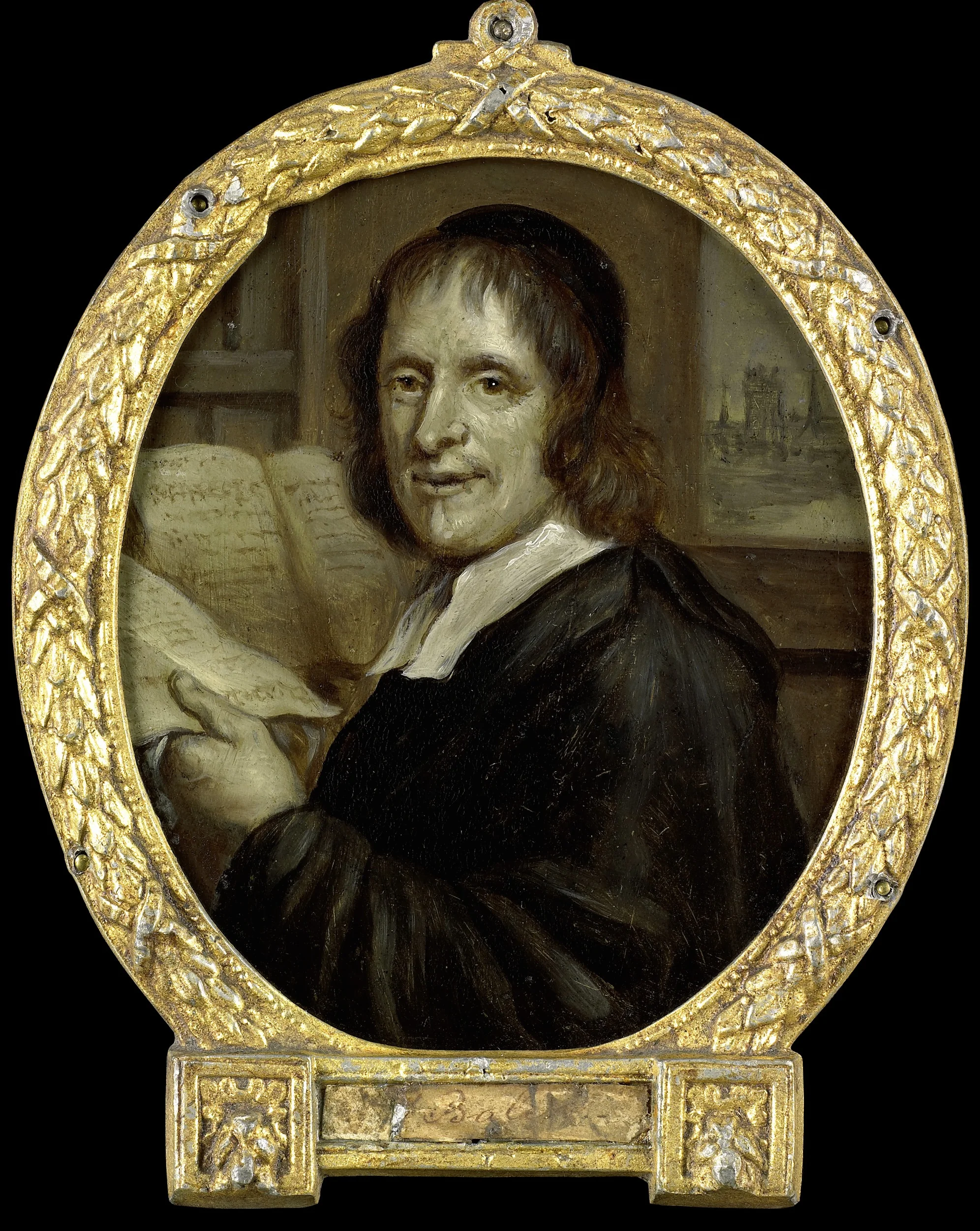 Matthijs Balen Jansz (1611-91), poet and chronicler of Dordrecht, detail
