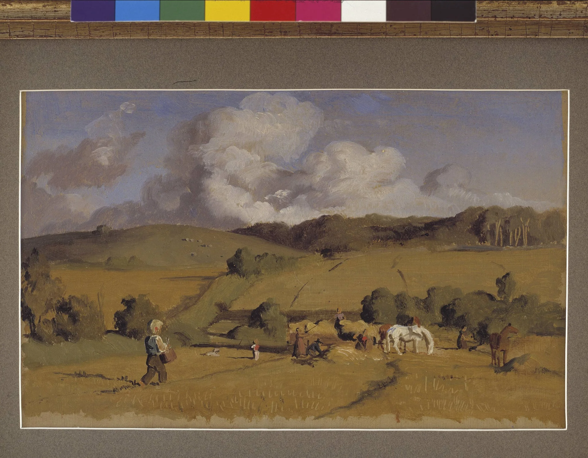 Landscape near Holmstrup, Zealand, detail