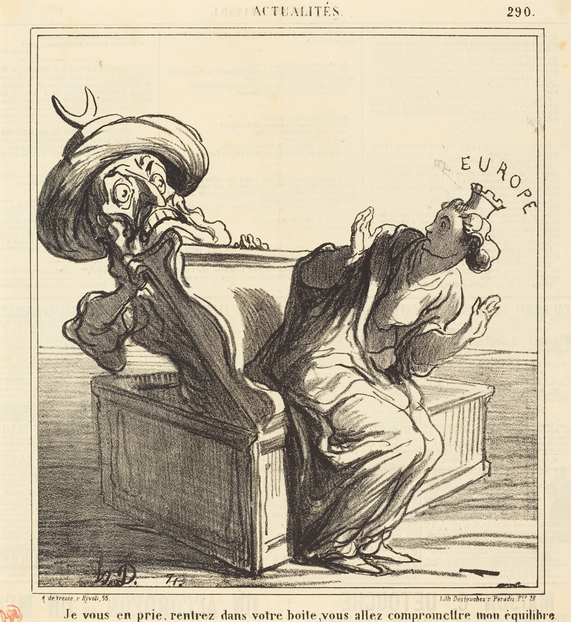 Je vous en prie, rentrez dans votre boite..., detail