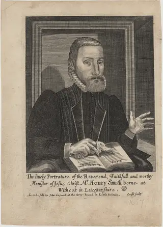 Mr. Henry Smith, by Thomas Cross, ink, 1660