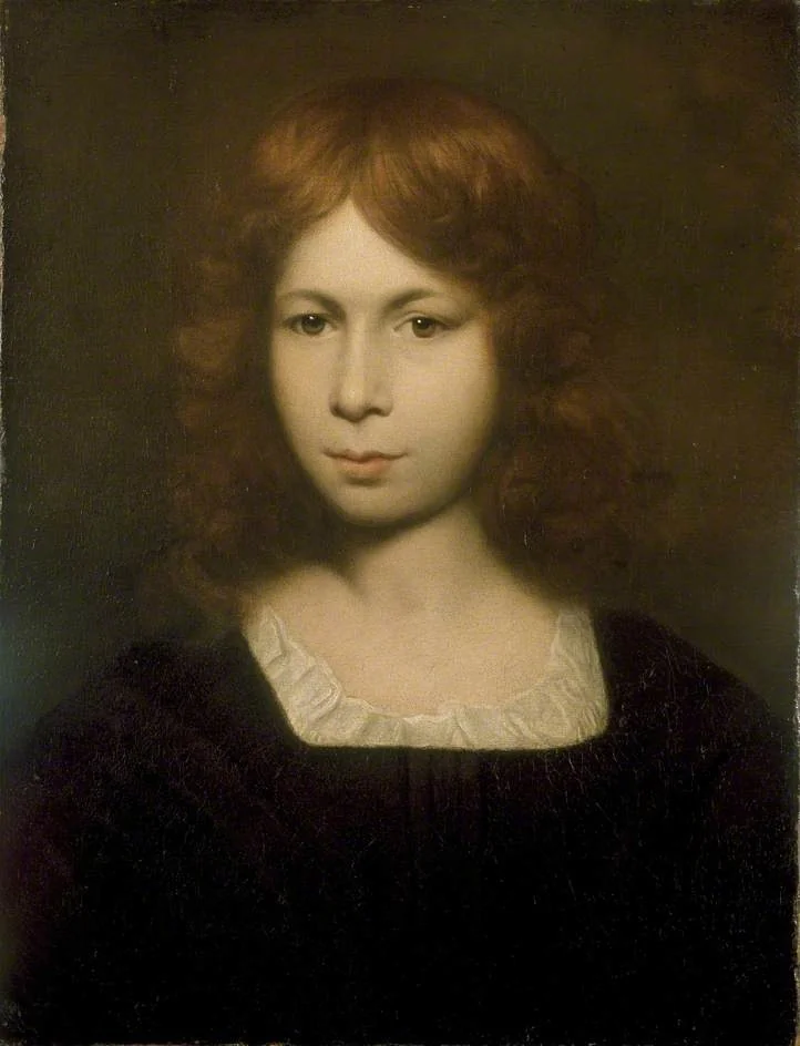 Portrait of a young Girl, detail